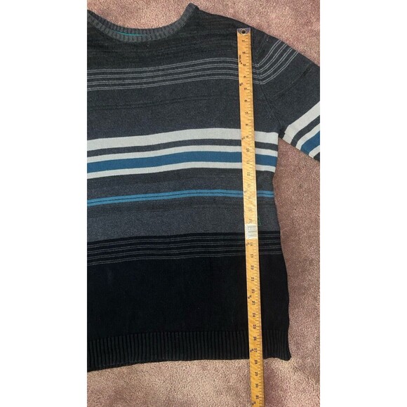 Vintage Billabong Pullover Sweater Size L Gray Blue - Picture 5 of 8